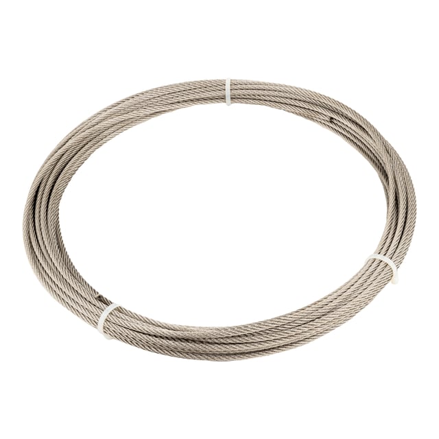 CABLE ACERO INOXIDABLE 7 X 7 + 0   4 MM CABLES Y ESLINGAS. 15 M
