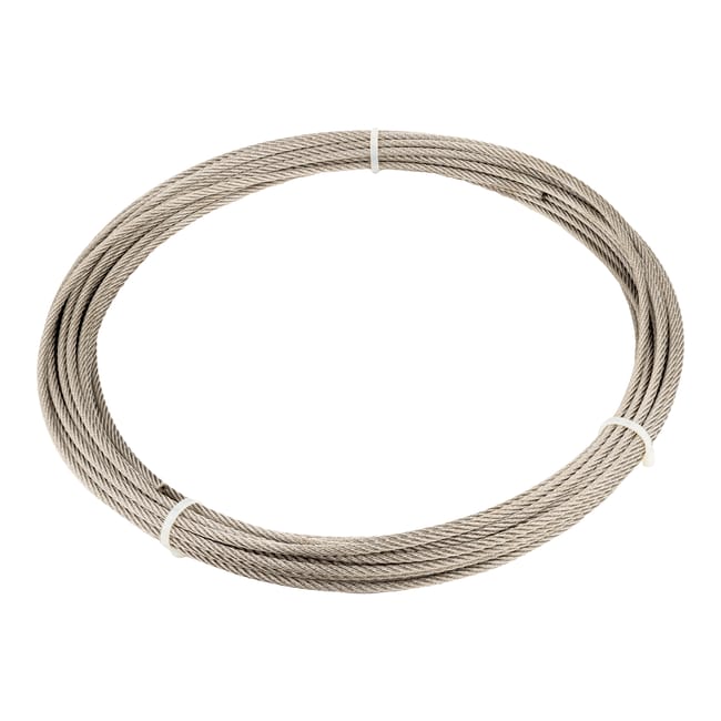 CABLE ACERO INOXIDABLE 7 X 7 + 0   4 MM CABLES Y ESLINGAS. 15 M - 1