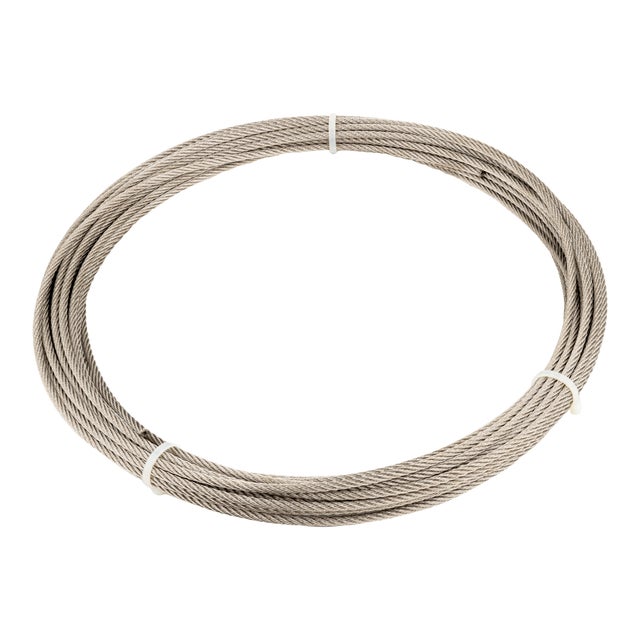 CABLE ACERO INOXIDABLE 7 X 7 + 0   4 MM CABLES Y ESLINGAS. 15 M
