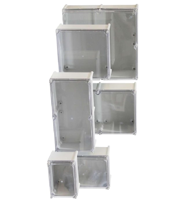 CAJA MODULAR 27X27 TAPA TRANSPARENTE