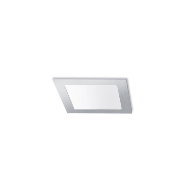 DOWNLIGHT LED EMPOTRAR CUADRADO CROMO 6W CCT