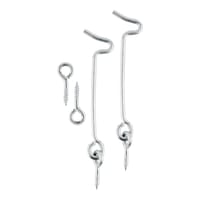 ALDABILLA CON HEMBRILLA 100  MM. ZINCADA. 2 UDS - 1