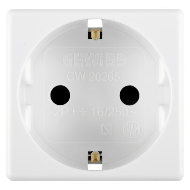 SCHUKO SERIE SYSTEM BLANCO