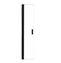 MAMPARA PANEL DE DUCHA ABATIBLE CARIBE PRO 60CM CON TIRADOR NEGRO - 2