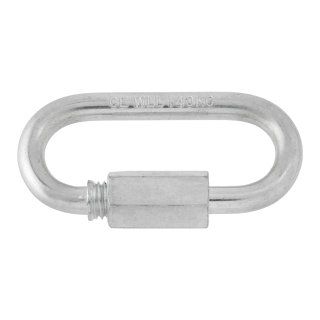 ESLABONES RÁPIDOS CON VIROLA GALVANIZADO 5 MM. 4 UDS