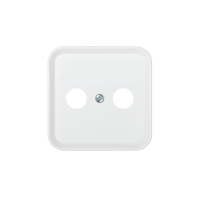 TAPA TV-RADIO- SAT SERIE SIMON 31 BLANCO - 1