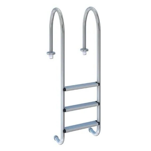 ESCALERA MURO 3 PELDAÑOS AISI 316