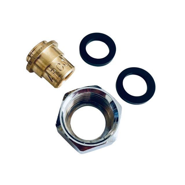 RACOR LOCO PLANO PARA GAS 10MM 1/2
