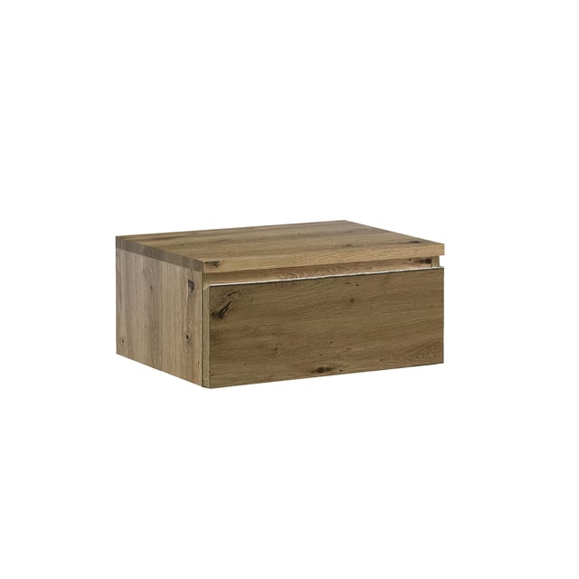 MUEBLE DE BAÑO MODULAR ATLANTIS MIEL 1 CAJON CON TAPA 60X45CM