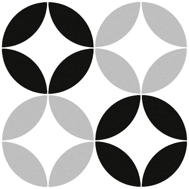 SUELO PORCELÁNICO 45X45CM SEDAN BLACK - 1