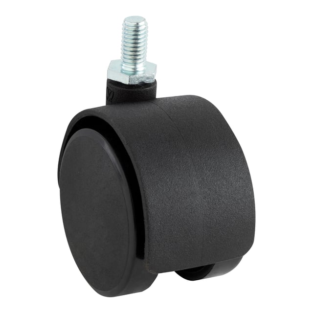 RUEDA AUXILIAR 50MM POLIPROPILENO. HASTA 50KG. LLANTA PLÁSTICO