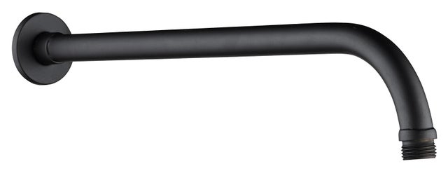 SOPORTE BRAZO DUCHA PARED NEGRO