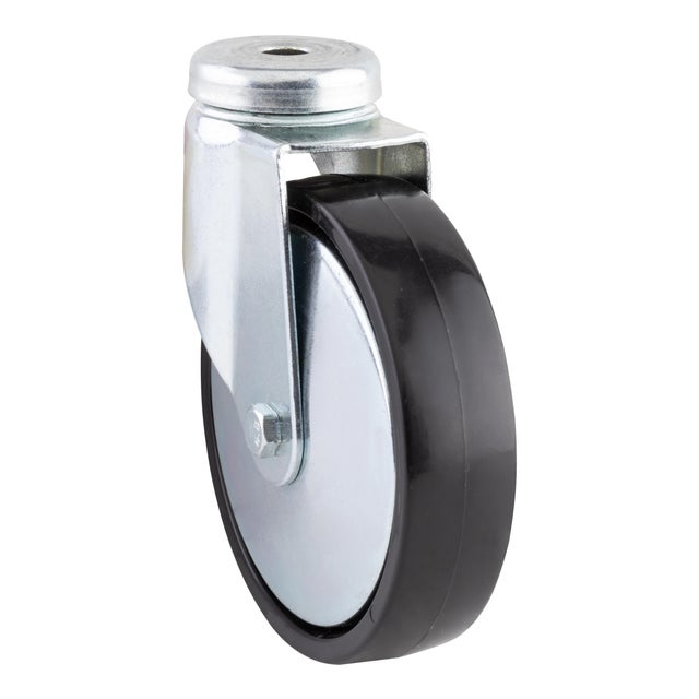 RUEDA 100MM POLIAMIDA. HASTA 70KG. LLANTA ACERO