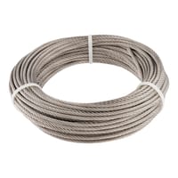 CABLE ACERO INOXIDABLE 7 X 7 + 0   4 MM CABLES Y ESLINGAS. 25 M - 1