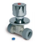 VÁLVULA EMPOTRAR POMO OCULTO 15MM PB TERRAIN - 1