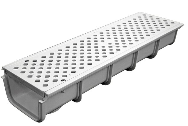 CANALETA PISCINA CON REJILLA 500X130X72MM