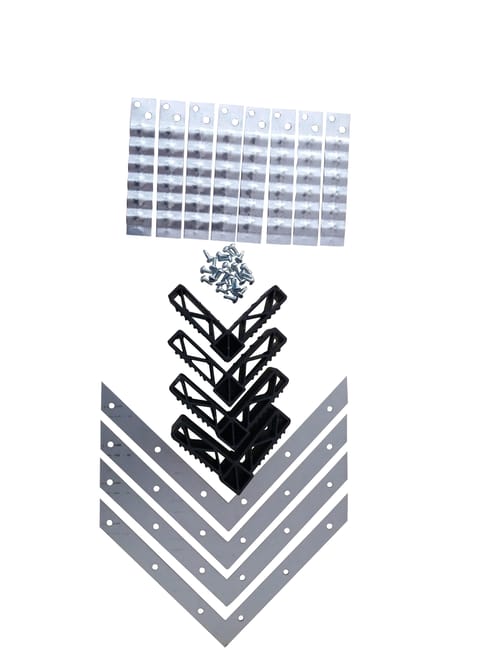 ESCUADRAS PARA PREMARCO DE VENTANA DE ALUMINIO CORREDERA - 1