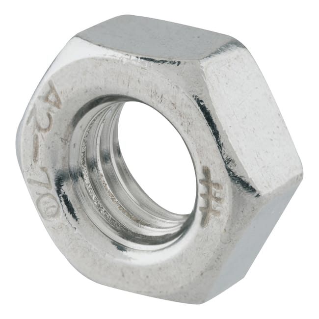 TUERCA HEXAGONAL DIN 934 ACERO INOXIDABLE A2 M10. 100 UDS. - 1