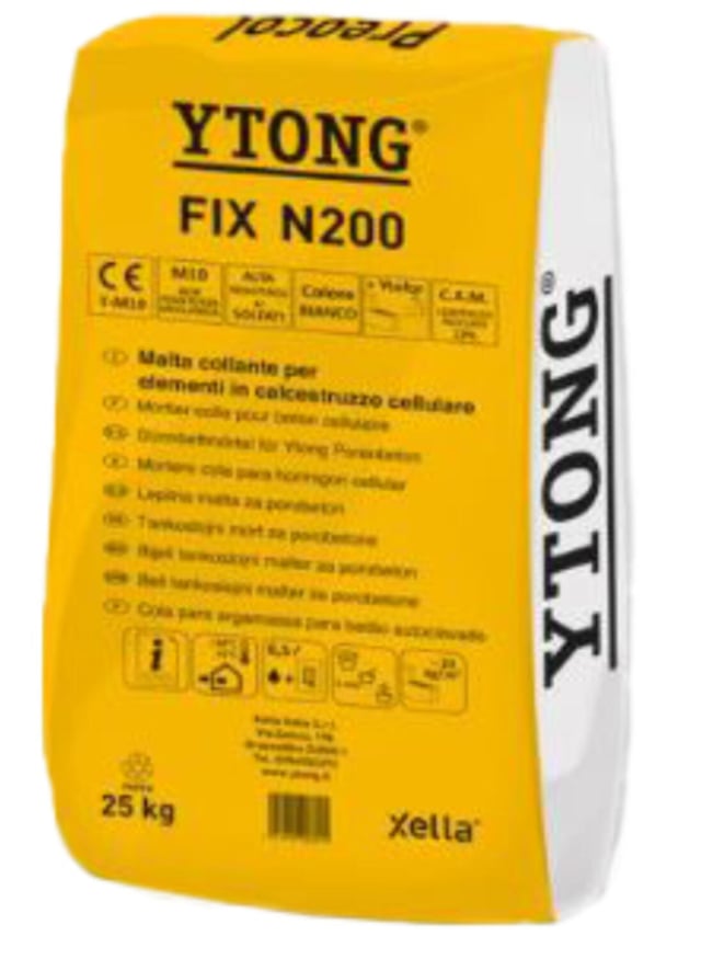 MORTERO COLA FIX N200 YTONG 25KG