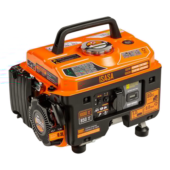 GENERADOR ELÉCTRICO GASOLINA 1000W GENERGY ISASA - 1