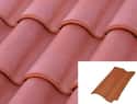 TEJA CERAMICA DE VENTILACION MIXTA DUNA ROJO 45,4X28,6CM - 2