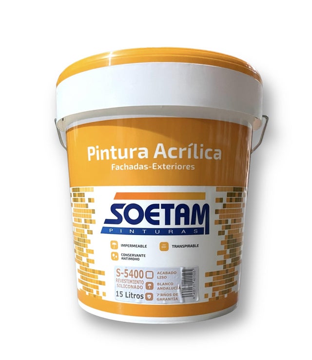 REVESTIMIENTO FACHADA MATE S-5400 15L BLANCO