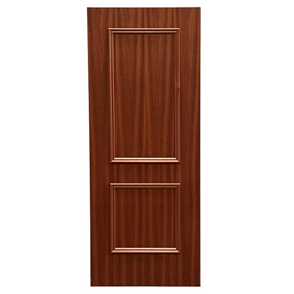 PANEL PUERTA ACORAZADA CARA EXTERIOR RECHAPADO SAPELLY 2 CUADROS