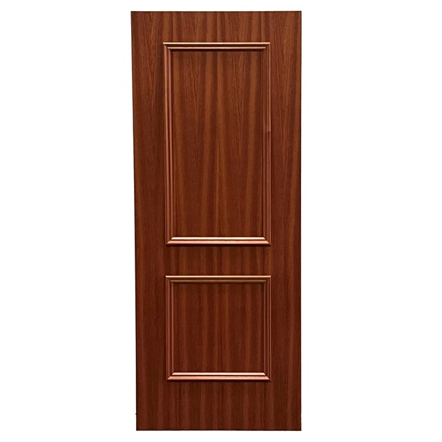 PANEL PUERTA ACORAZADA CARA EXTERIOR RECHAPADO SAPELLY 2 CUADROS 