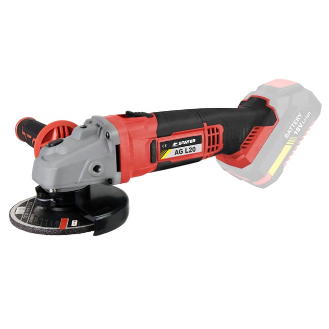 AMOLADORA BATERÍA STAYER AGL 20 18V 115MM - 1