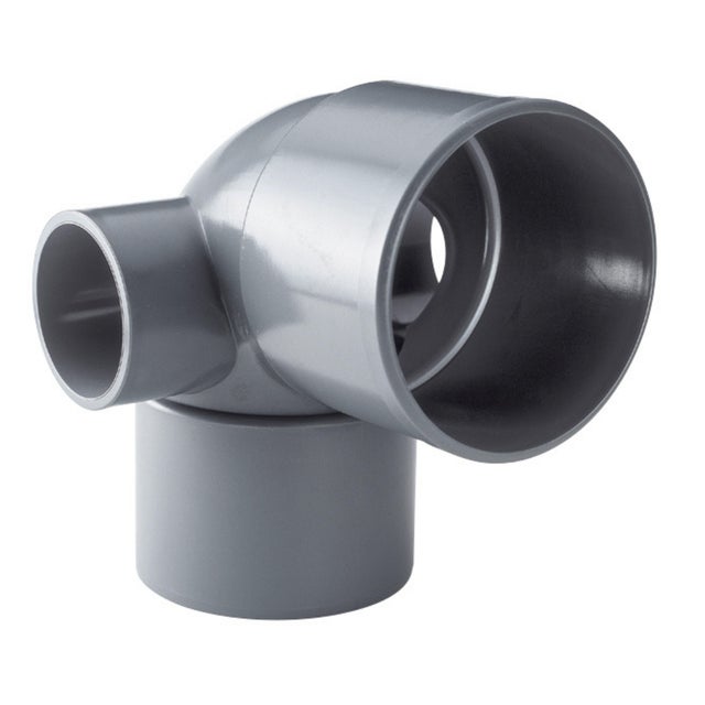 CODO 87º Ø110MM PVC BLANCO MACHO-HEMBRA