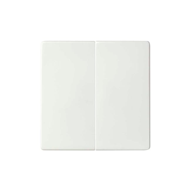 TECLA DOBLE INTERRUP SERIE SIMON 82 CONCEPT BCO - 1