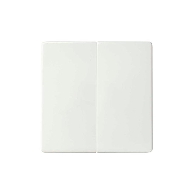 TECLA DOBLE INTERRUP SERIE SIMON 82 CONCEPT BCO