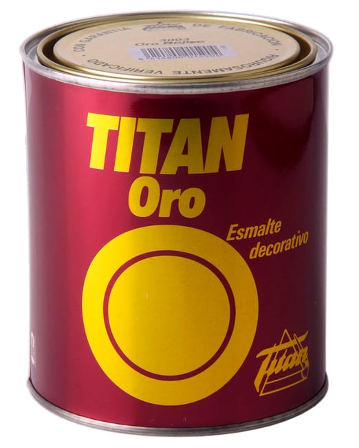 ESMALTE EFECTO METALIZADO TITANLUX 125ML ORO ROJIZO - 1