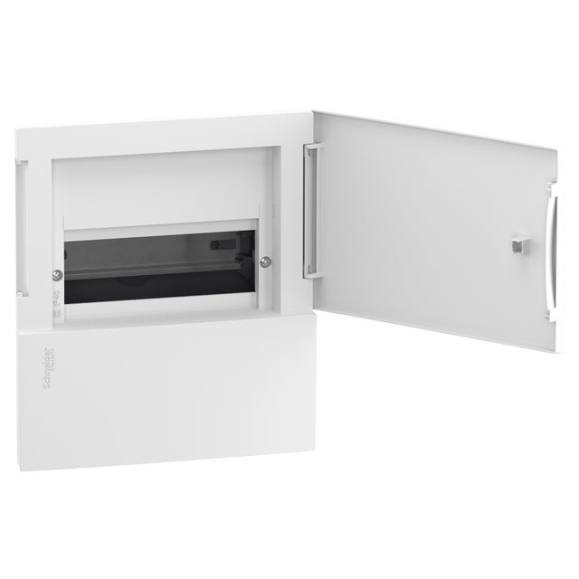 CUADRO EMPOTRAR 8 MODULOS CON PUERTA BLANCA  (252x222x98)