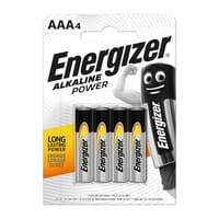 4 ALCALINAS ENERGIZER CLASICA AAA - 1