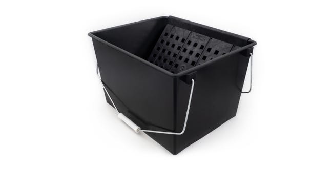 CUBETA DE PLASTICO 16L + REJILLA - 1