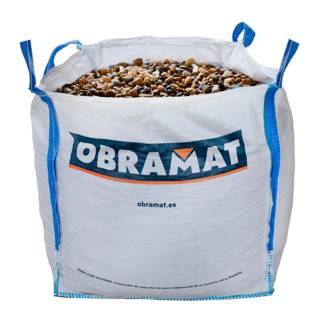 BIG BAG CANTO RODADO RIO 22-40 MM 1000 KG - 1