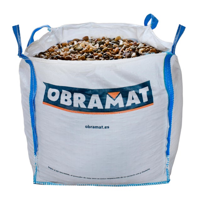 BIG BAG CANTO RODADO RIO 22-40 MM 1000 KG