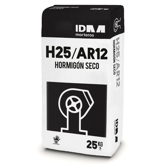 HORMIGÓN SECO H-25 IDM 25 KG