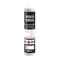 MASILLA ACRILICA PARA JUNTAS 300ML BLANCO - 1
