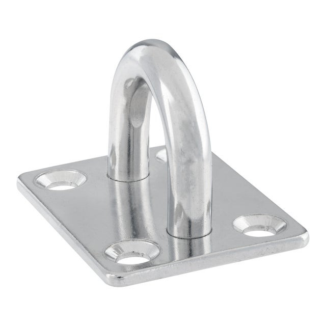 PLACA PASACABO ACERO INOXIDABLE 40 X 50 MM