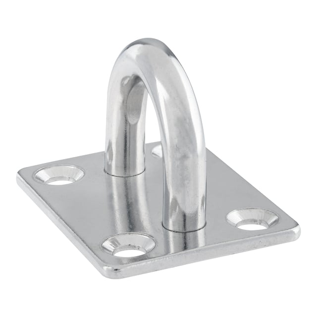 PLACA PASACABO ACERO INOXIDABLE 40 X 50 MM
