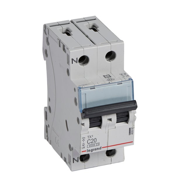 AUTOMATICO 1P+N 2 MODULOS 20A LEGRAND