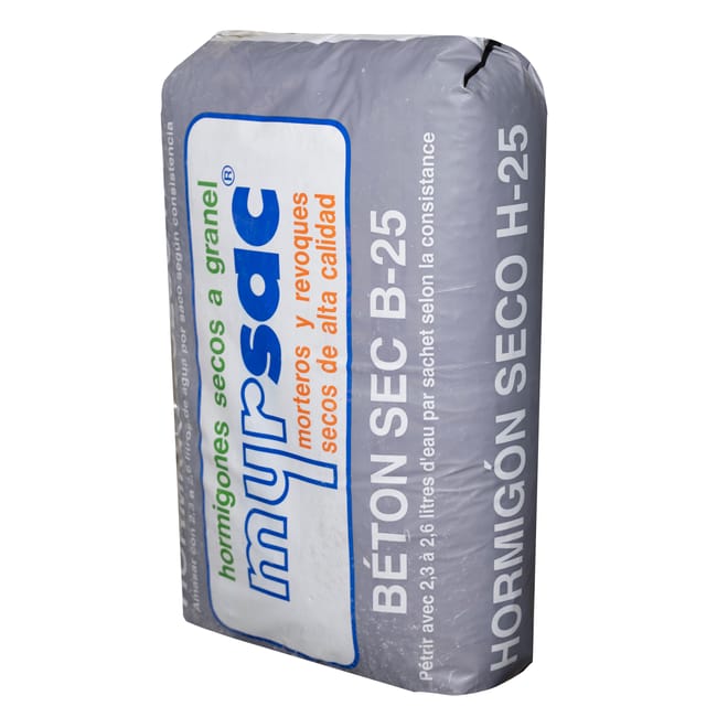 HORMIGÓN SECO H-25 MYRSAC 25 KG - 1