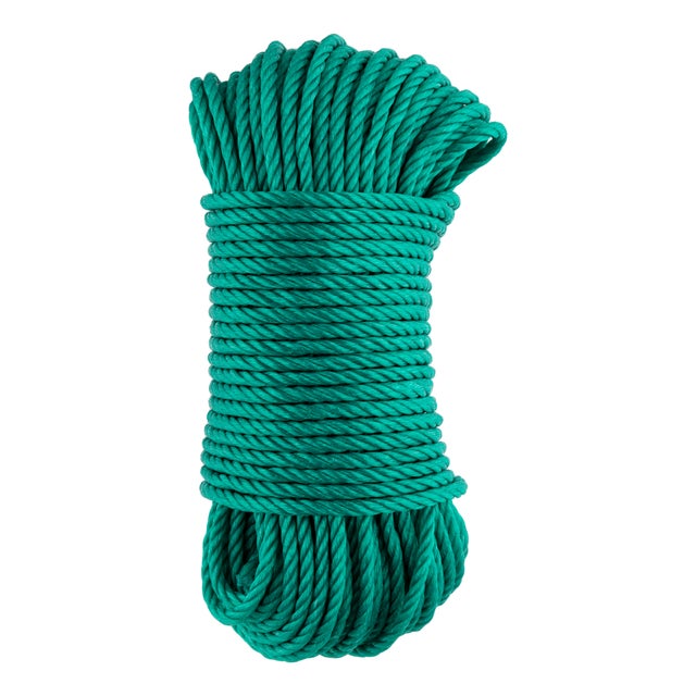 CUERDA POLIETILENO CABLEADA 5MM 30M VERDE ROMBULL
