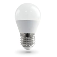 BOMBILLA LED ESFÉRICA E27 420LM 4W LUZ CALIDA - 1
