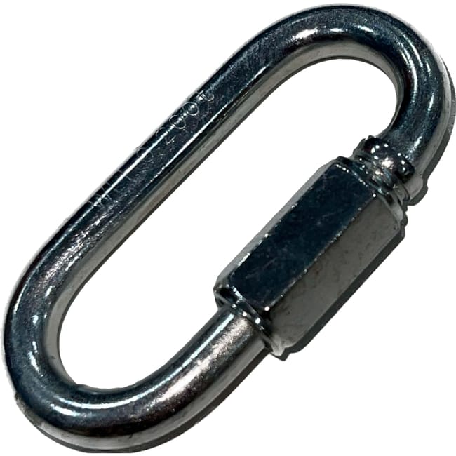 ESLABONES RÁPIDOS CON VIROLA GALVANIZADO 6 MM. 4 UDS - 1