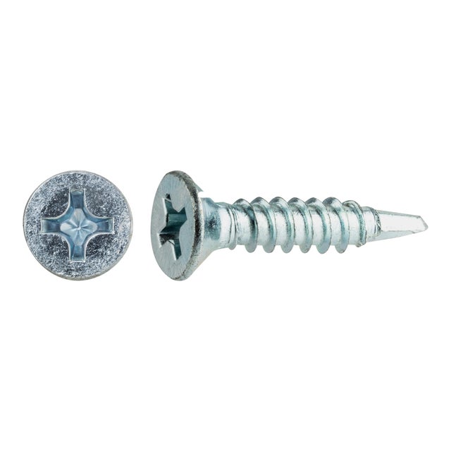TORNILLOS ROSCA CHAPA PARA METAL CINCADOS 3,9X19MM. 500UDS