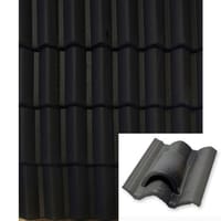 TEJA HORMIGÓN DE VENTILACIÓN GREDOS EVO ÉBANO - 1