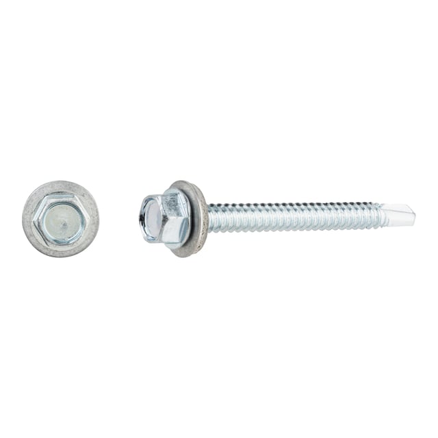 TORNILLOS ROSCA PARA METAL CINCADOS 6,3X63MM. 250UDS